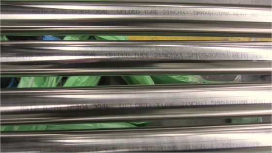 ASME SA270 / ASTM A270 Stainless Steel Welded Tube, Polished , Plain End , TP304/304l S2 AAA cert. , For food using