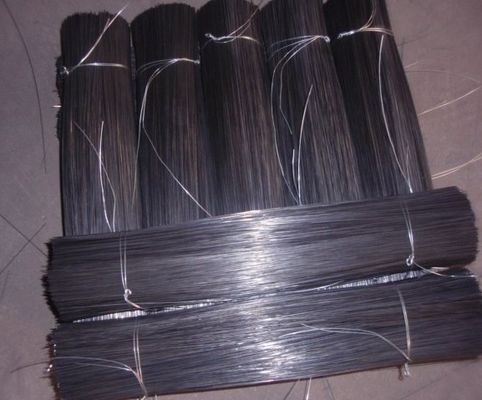 BWG18 / BWG19 / BWG22 Galvanized Iron Wire , Black Annealed Straight Cut Wire