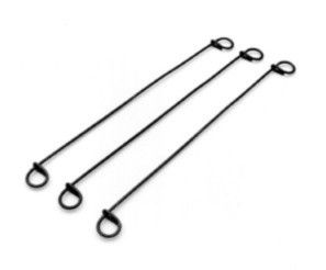 Black Annealed 16 Gague With Double Loop Tie Galvanized Iron Wire For Construction