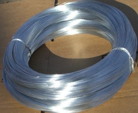 Low Carbon Galvanized Iron Wire For Meshes , Galvanized Spring Wires
