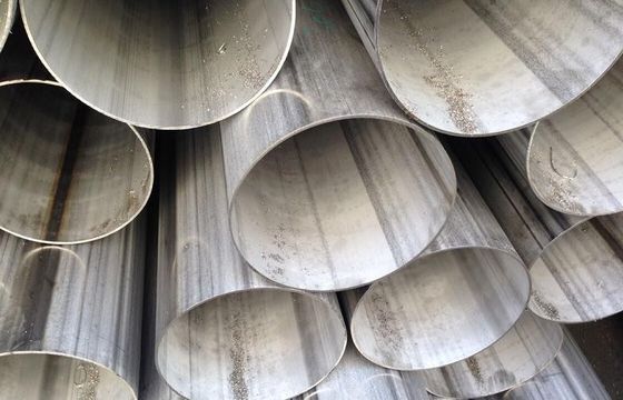 AISI 316 / 316L Welded Stainless Steel Pipe Hot Rolled SS Tube 20mm - 1000mm OD