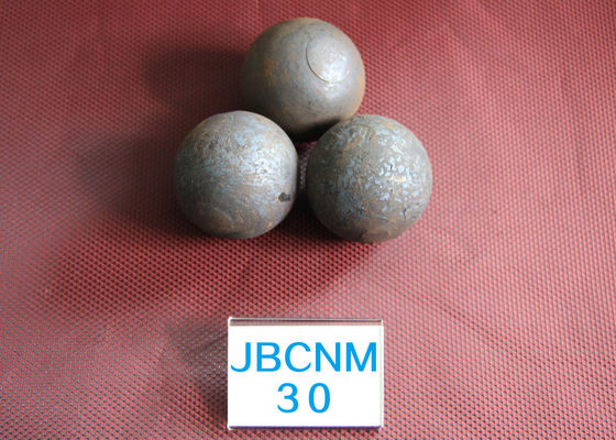 Hot Rolling / Forged Grinding Steel Ball  for Mining and Cement Mill 58 - 61hrc Surface Hardness