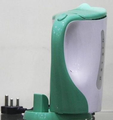 White And Green Stainless Steel Coil Eelctric Water Kettle , Water Heating Kettle