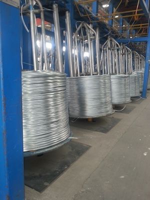 Hot Dipped Galvanized Steel Wire For Gabion Box  8-14 Gauge