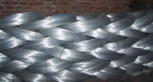 BWG8# - BWG16# Firm Zinc Coating Electro-Galvanized Iron Wire Corrosion Resistance